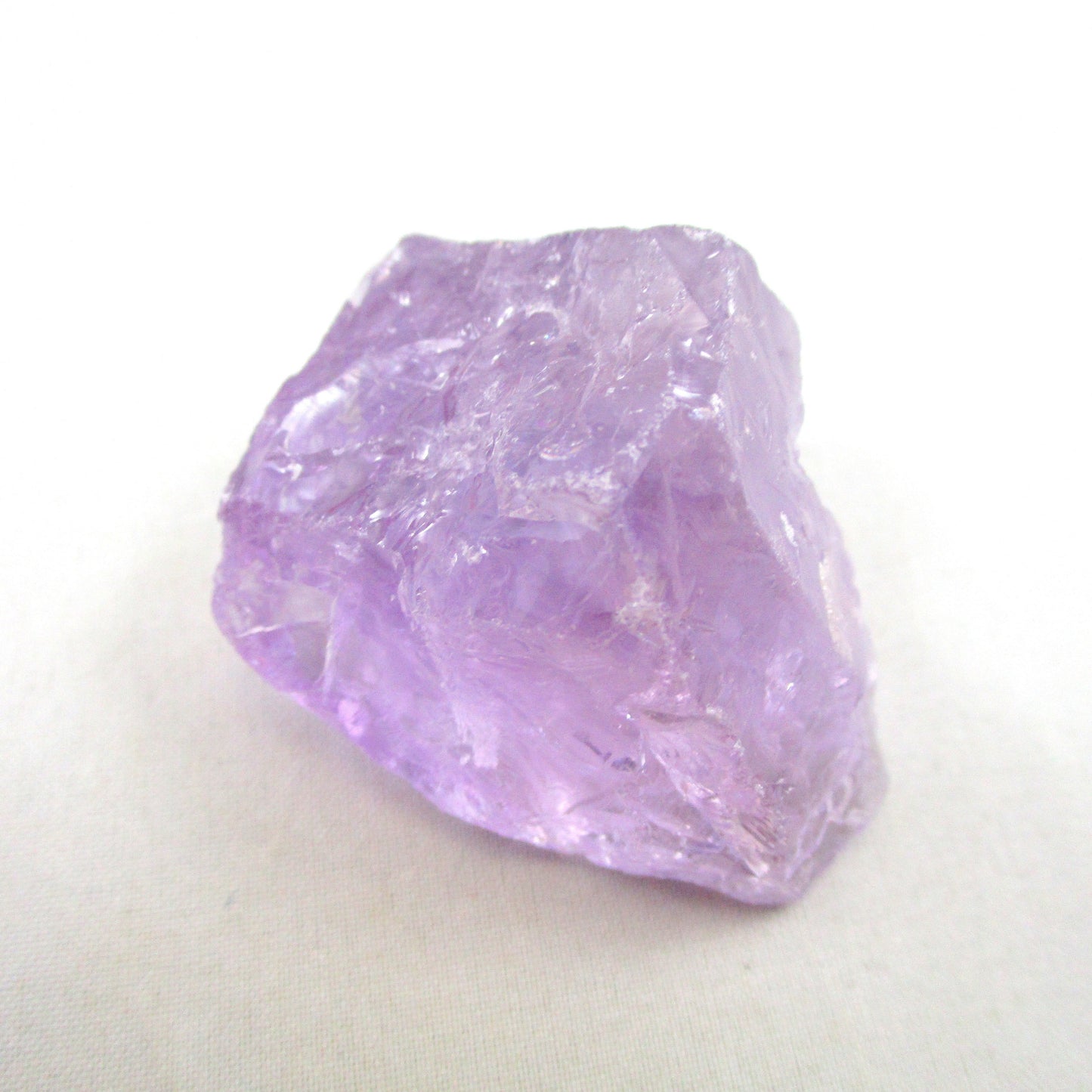Amethyst from Brazil on a white background
