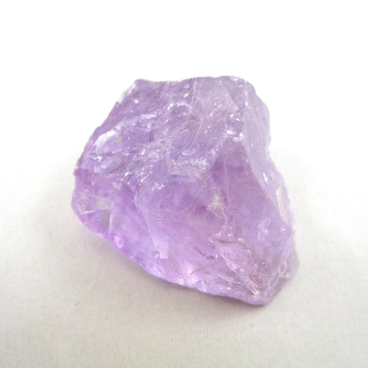 Amethyst from Brazil on a white background