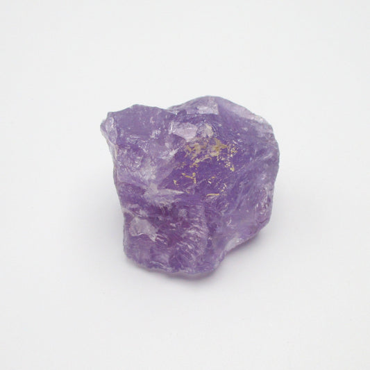Amethyst from Brazil on a white background