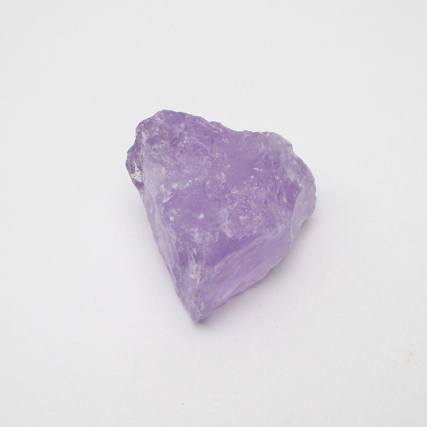 Amethyst from Brazil on a white background