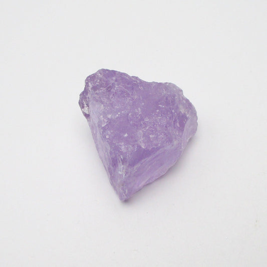 Amethyst from Brazil on a white background