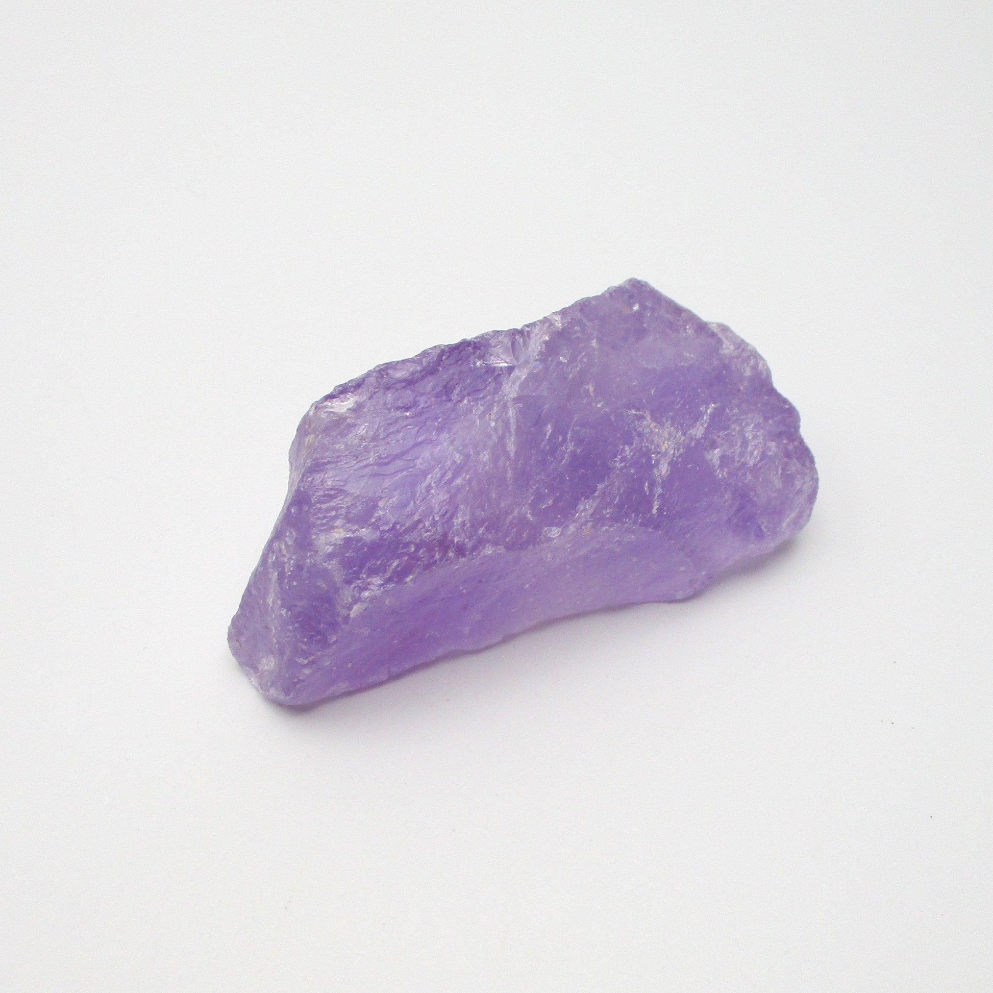 Amethyst from Brazil on a white background