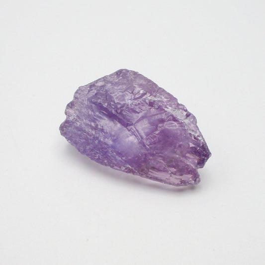 Amethyst from Brazil on a white background
