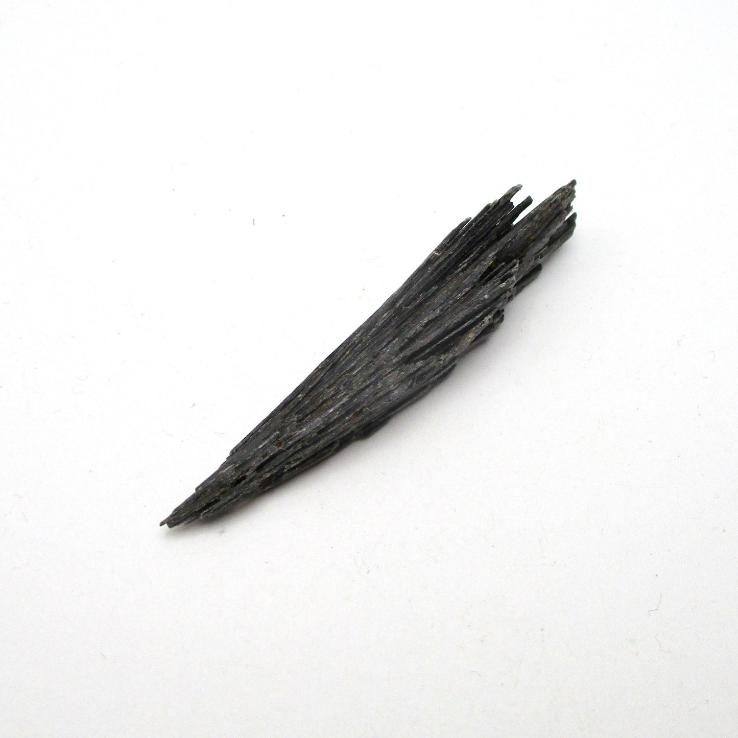 Black Kyanite Fan