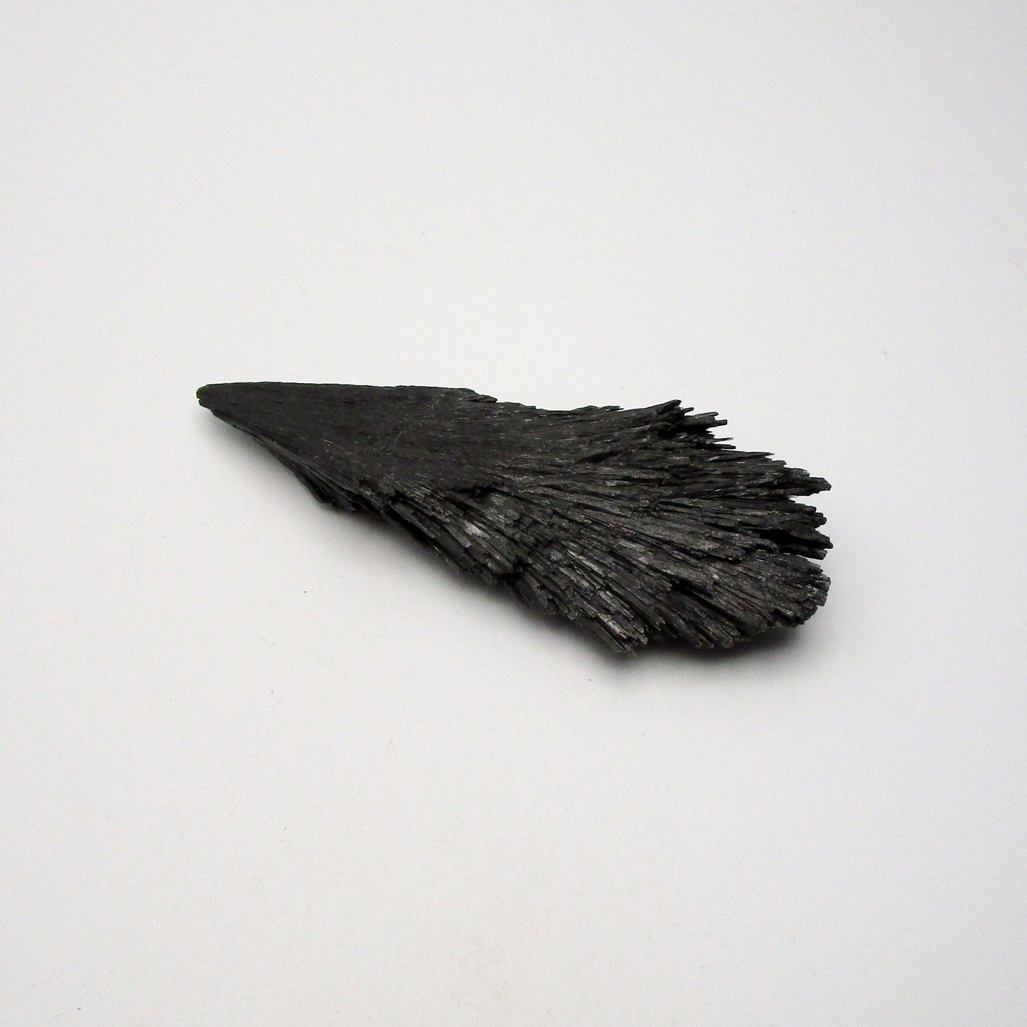 Black Kyanite Fan