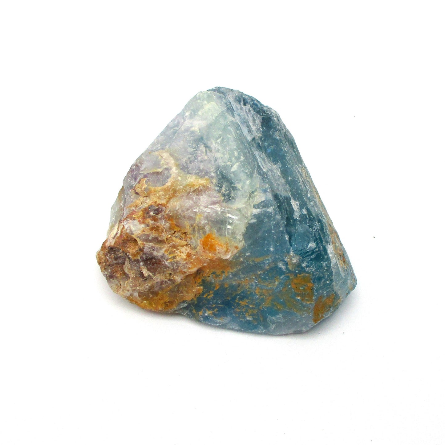 Blue Fluorite | 3" x 2.5" x 1.25" | Large Raw Fluorite Specimen