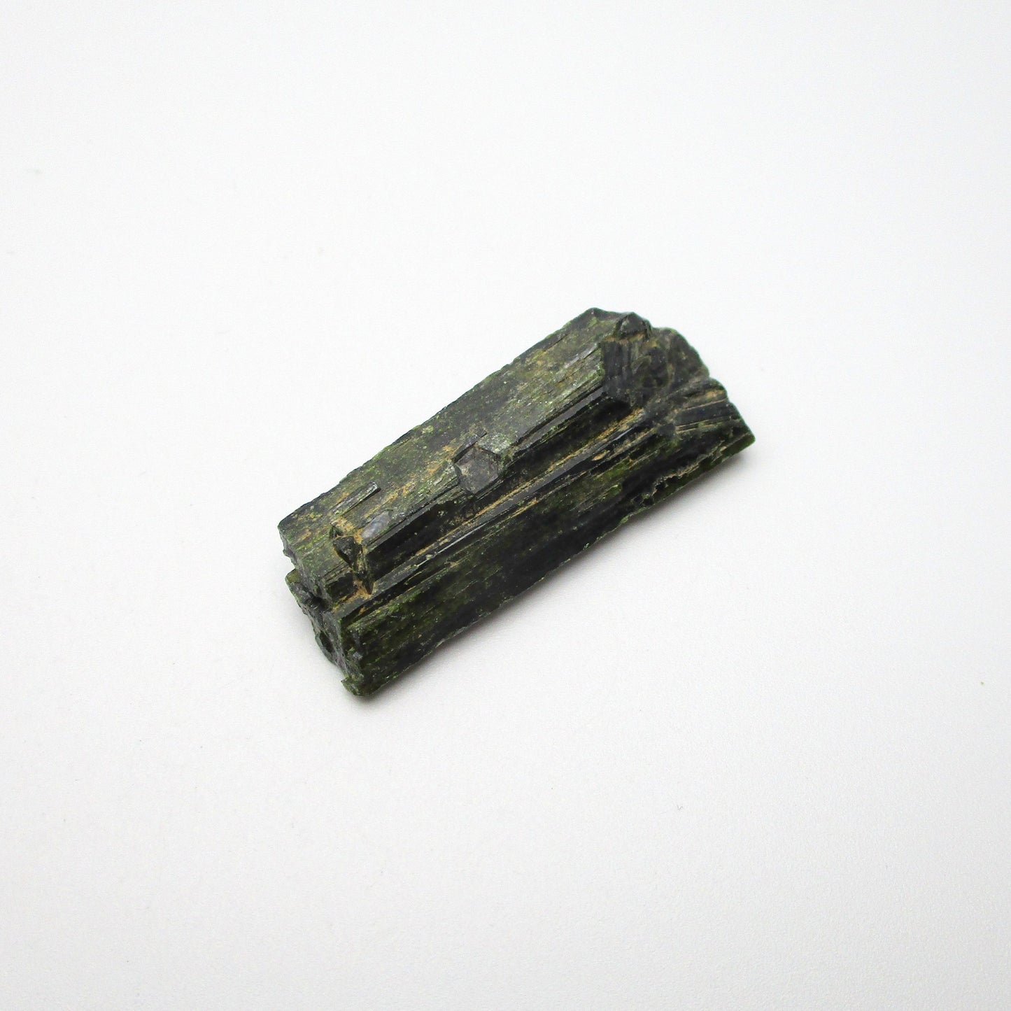 Epidote on a white background