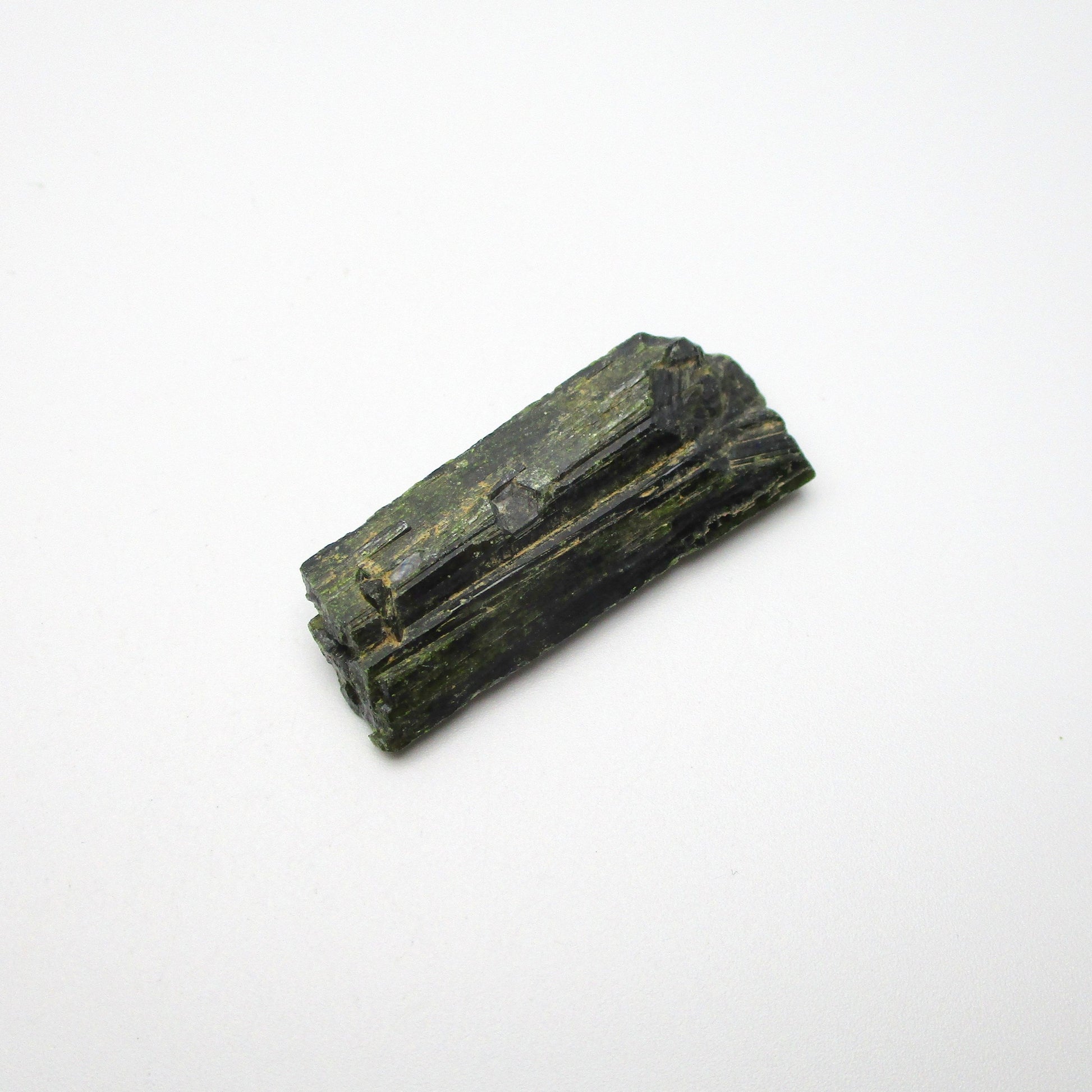 Epidote on a white background