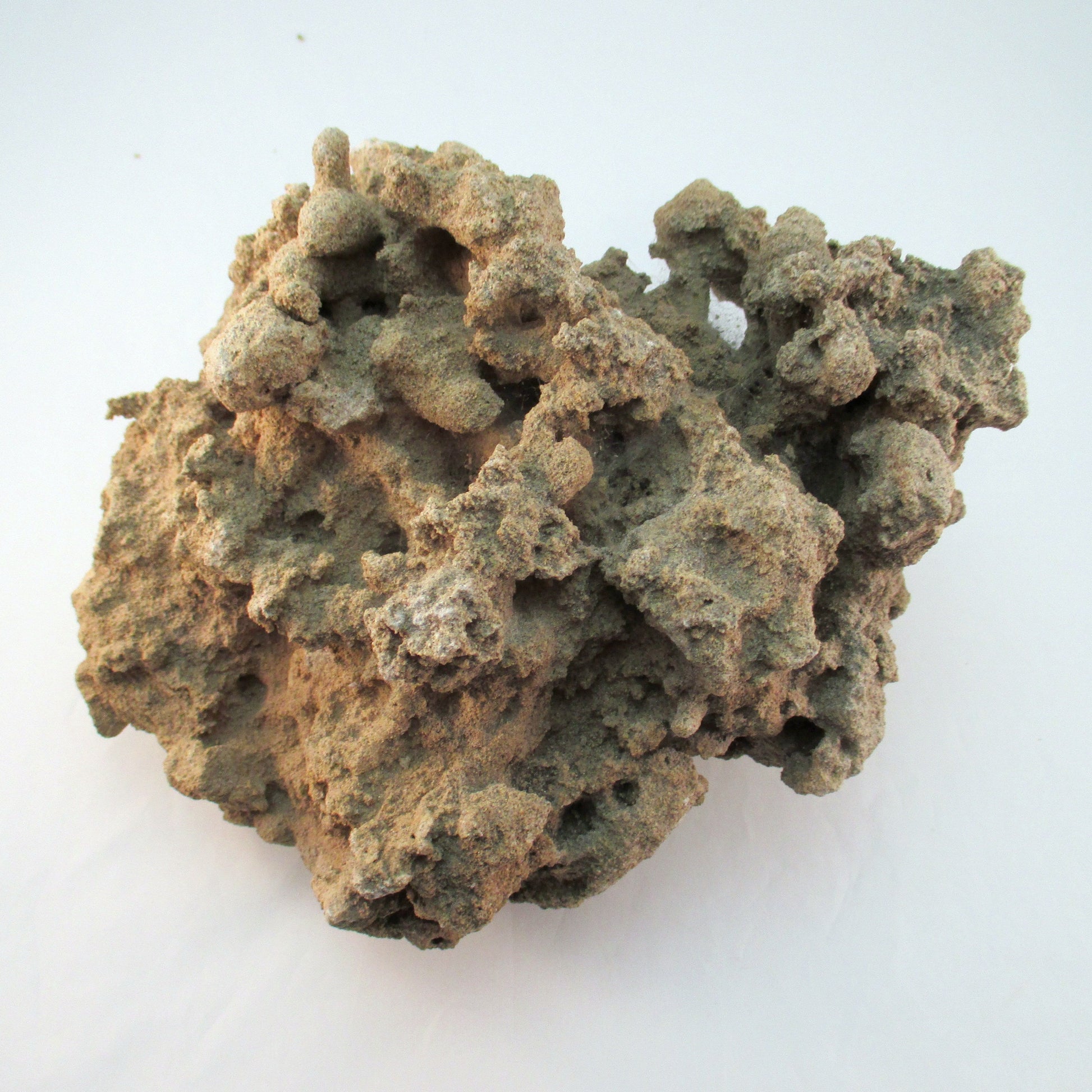 Fulgurite natural glass crystal formed by lightning striking sand rare specimen