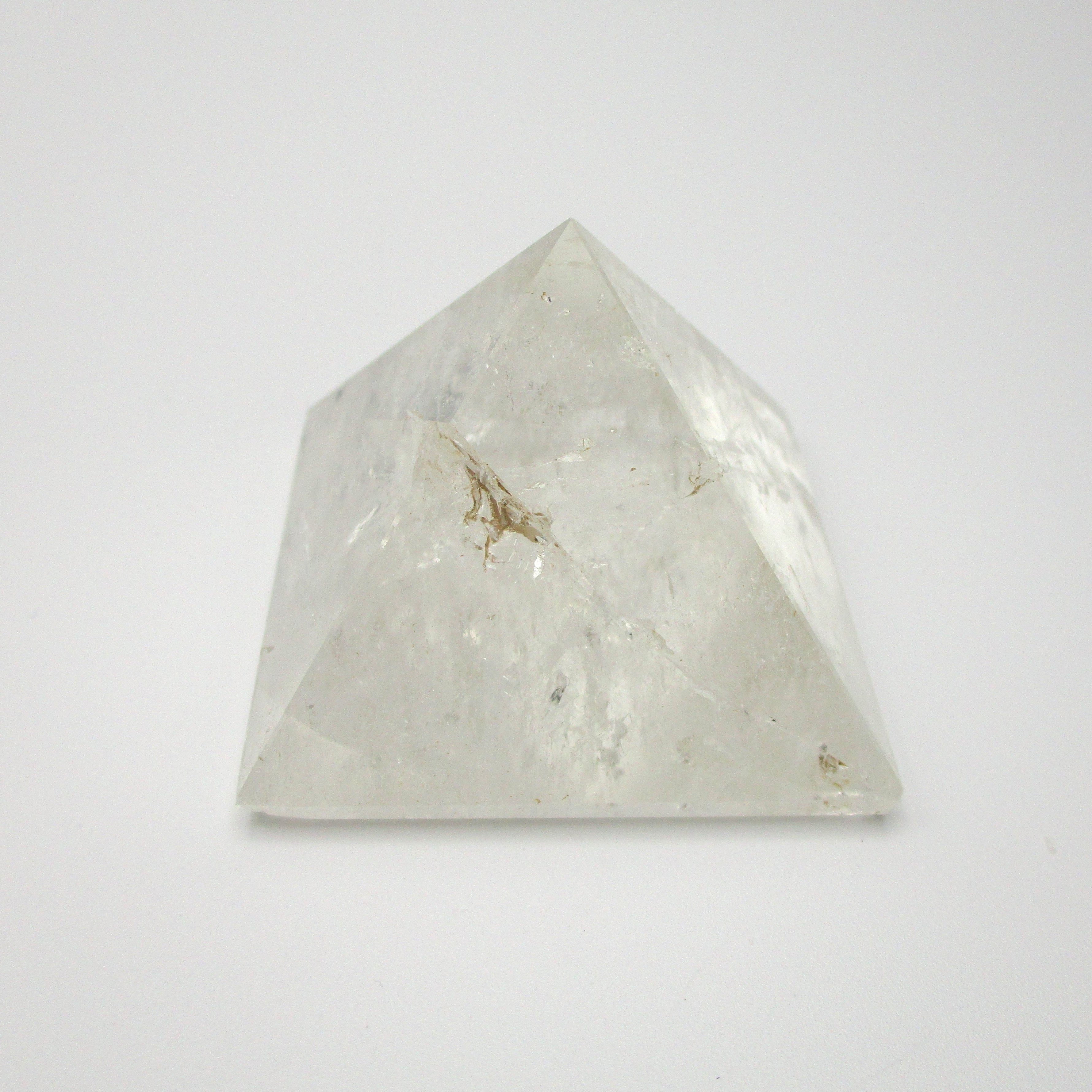 Pyramidal Quartz Large Clear Quartz Pyramid 1.75